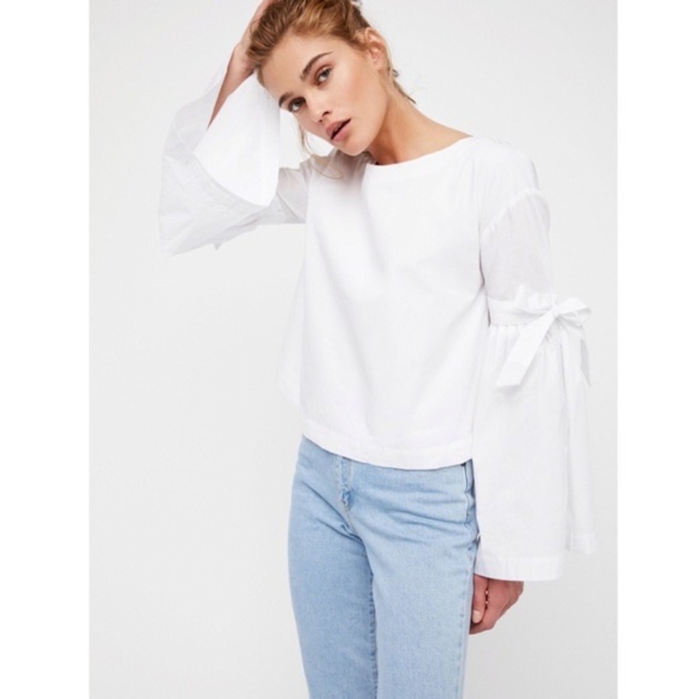 Free People So Obviously Yours Top White XS